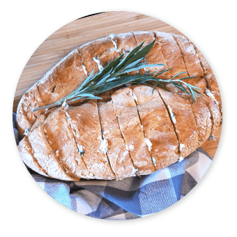 Knuspriges Kräuterbrot