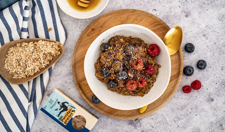 Vanille-Beeren Porridge